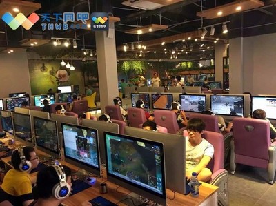 糖果网咖 让网吧装修甜到心坎里