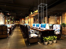 打造沉浸式体验空间 ZCOOL精选网咖装修设计灵感解析